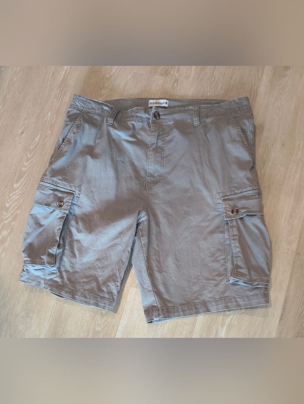 Saddlebred Men's Gray Cargo Shorts